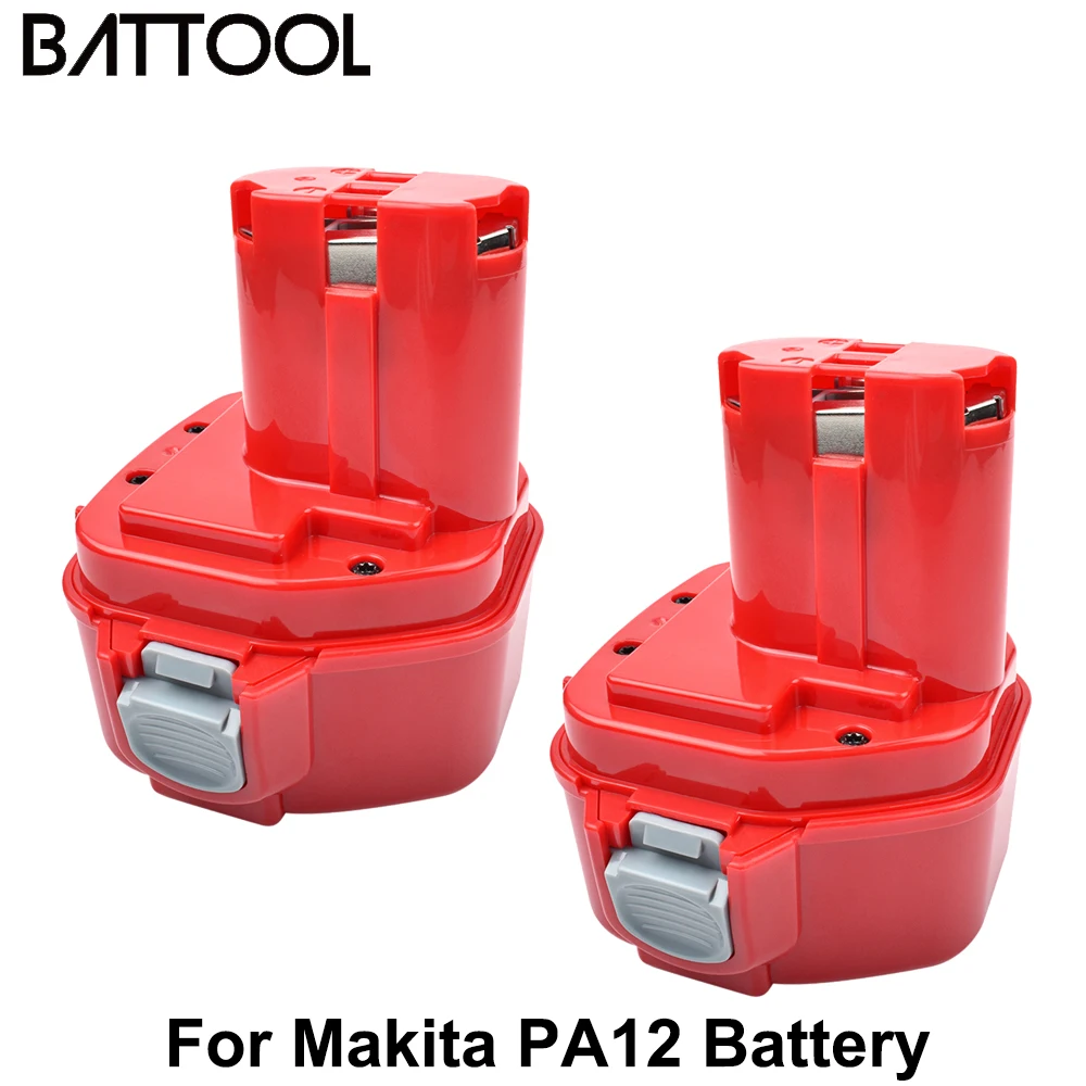 Rechargeable Battery PA12 12v 4000mah NI-MH For Makita 1220 1222 1234 1233 аккумулятор к шуруповерт Tools |