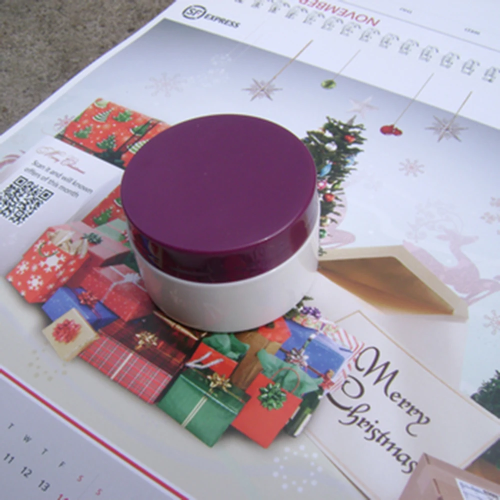 30 шт. пустой пластиковый контейнер для косметики белый образец тела упаковка