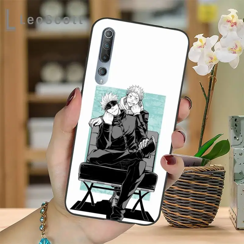 

Jujutsu Kaisen Satoru Gojo Comics Phone Case For Xiaomi mi Redmi note 7 8t 9 9t 9s 8 10 10t 11 pro lite K20 max 3