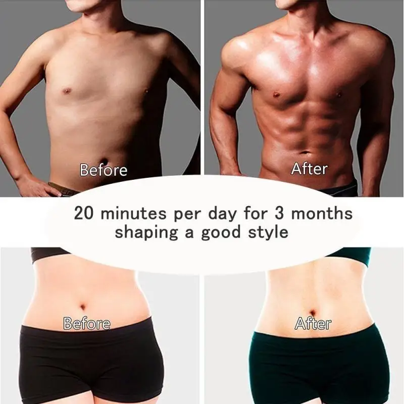 Массажер для мышц живота тренажер-наклейка стимулятор тела тренажерный зал |