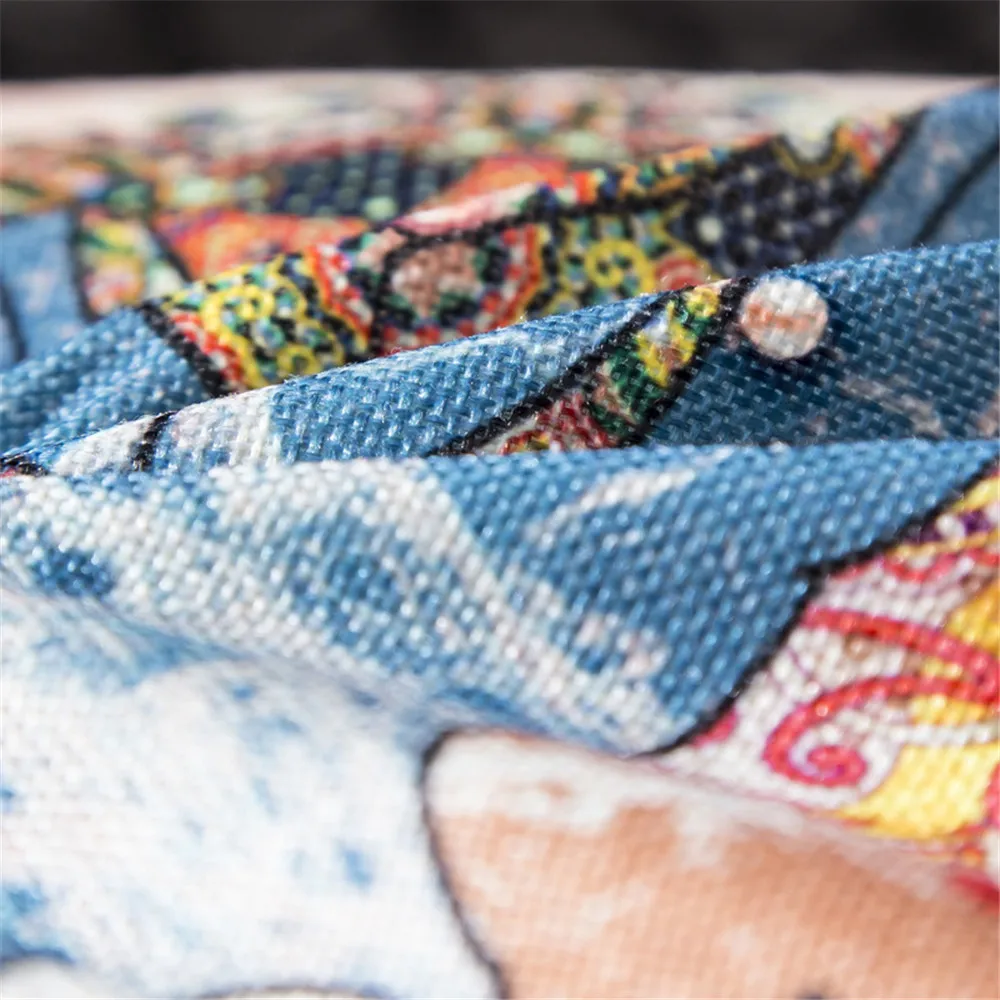 Богемия слон полиэстер подушка в индийском стиле привязанность Декор для дома с