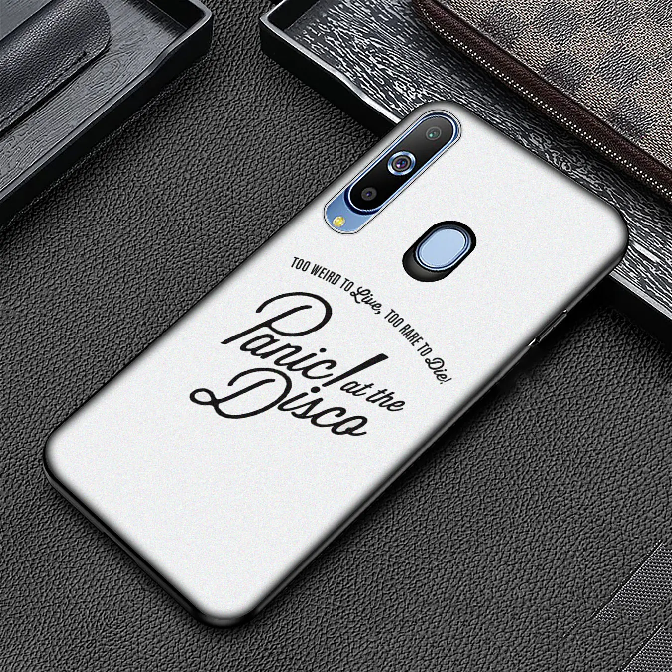 Panic! At The Disco Soft Silicone Phone Case for Samsung Galaxy A6 A9 A8 A7 2018 A3 A5 Note 9 8 10 Plus 20 Ultra | Мобильные