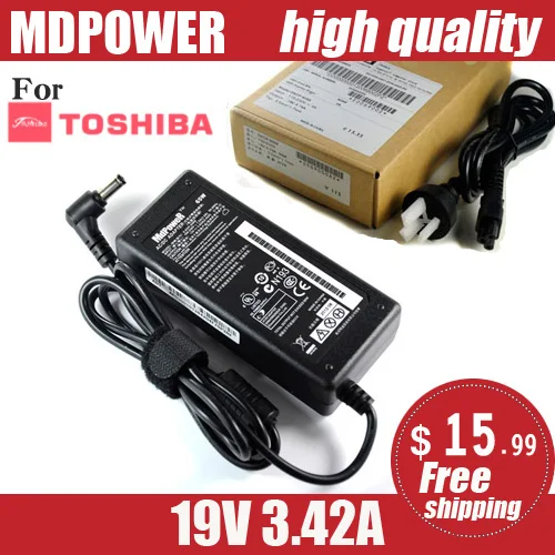 For Toshiba 19V 3.42A 5.5*2.5mm Laptop AC Adapter Charger Power supply Satellite P205 P205D U305 1000 1100 1130 1200 1005 1115