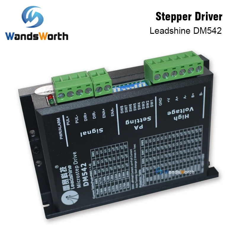 Двухфазный шаговый драйвер Wandsworth Leadshine DM542 20 50 В переменного тока 1 0 а для