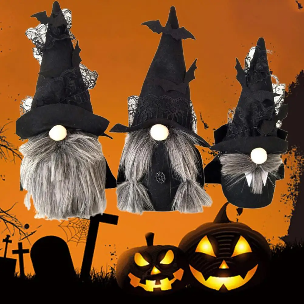 3 шт./компл. украшения на Хэллоуин Безликие карликовые куклы милая ткань декор