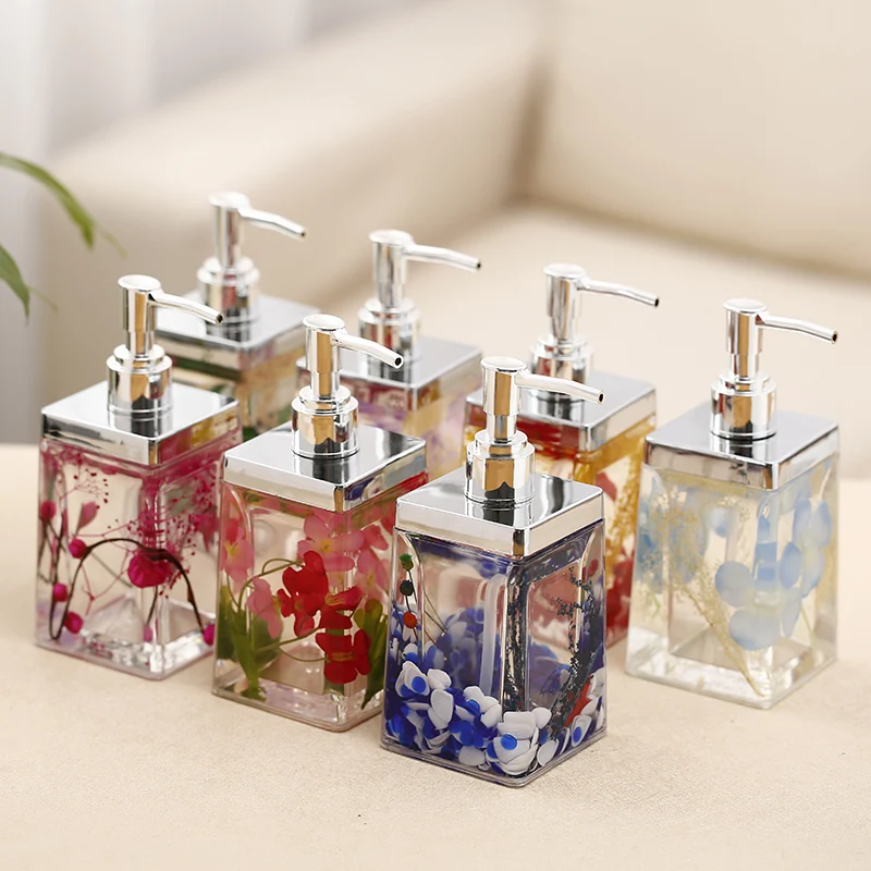 Акриловая бутылка для жидкого мыла мыльница аксессуары ванной комнаты