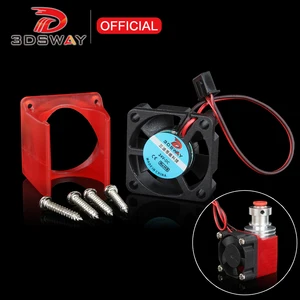 3DSWAY 3D-принтеры Запчасти 12v24V охлаждения Turbo вентилятор 30*10 мм впрыска Якорный комплект для E3D V5 V6 печатающая головка излучающих комплект