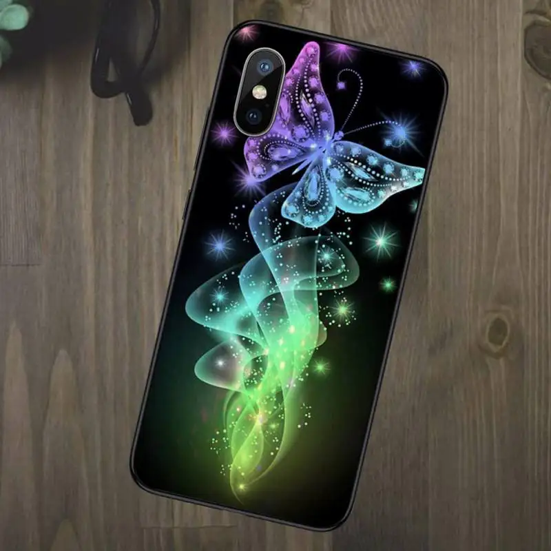 

fly color Butterfly Phone Case for iPhone 11 12 mini pro XS MAX 8 7 6 6S Plus X 5S SE 2020 XR