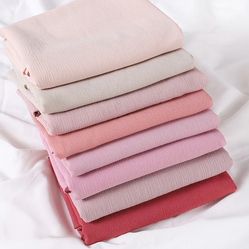 

Solid Color Hijab Scarf Women Long Shawl Wrap Muslim Headband Islamic Scarves Cotton Blend Hijab Turbans
