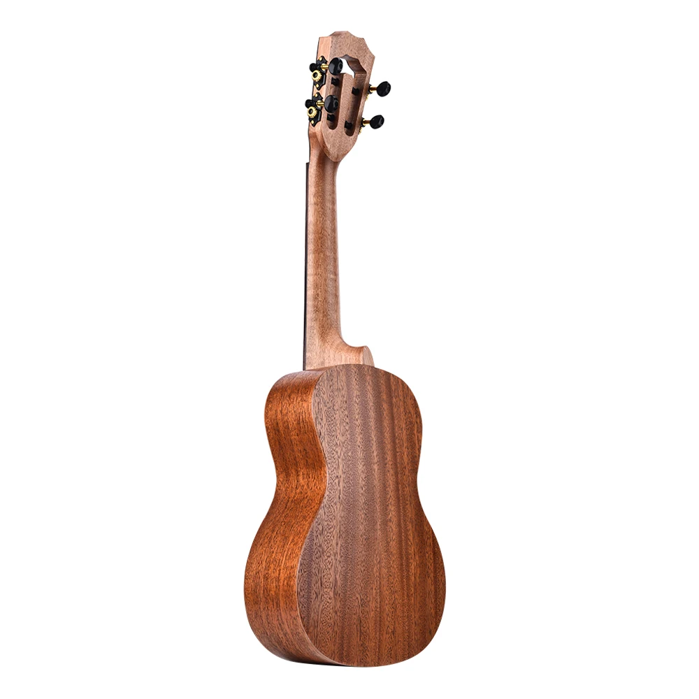 26 дюймов Концерт Гавайская гитара укулеле красного дерева Topboard задняя сторона и