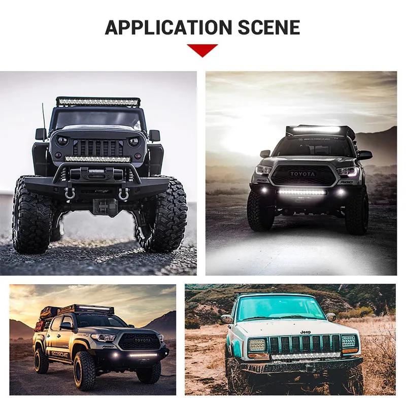 Светодиодсветильник панель однорядсветодиодный прожектор для внедорожников