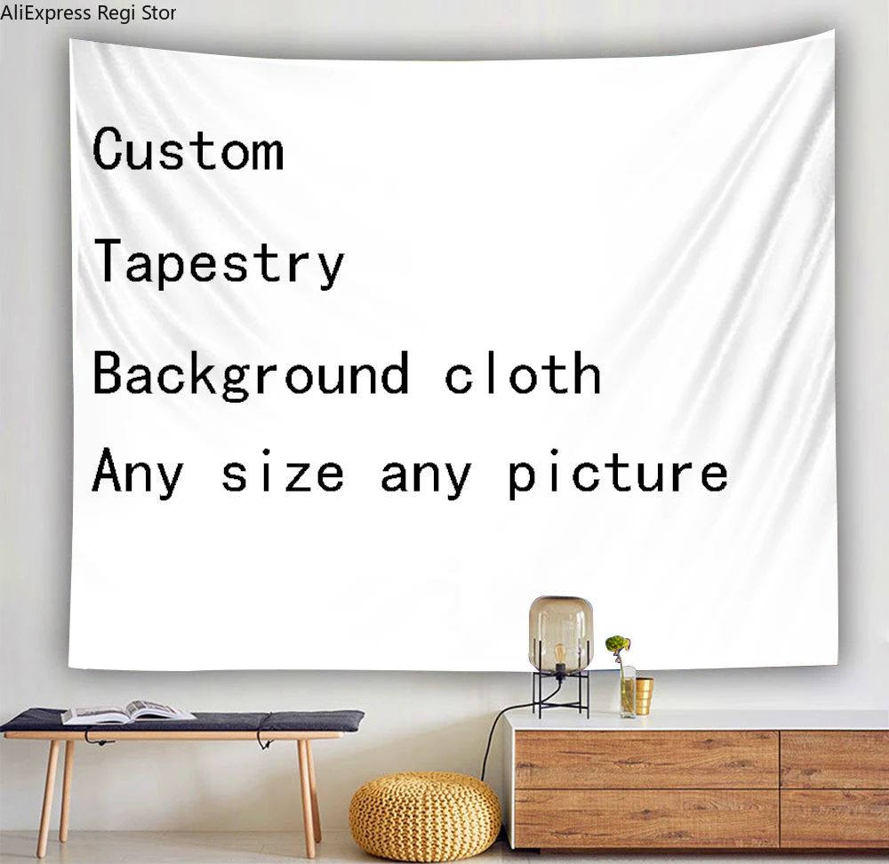 DIY custom tapestry family bedroom living room background cloth decorative wall hanging wedding decorative tapestry  tapestry