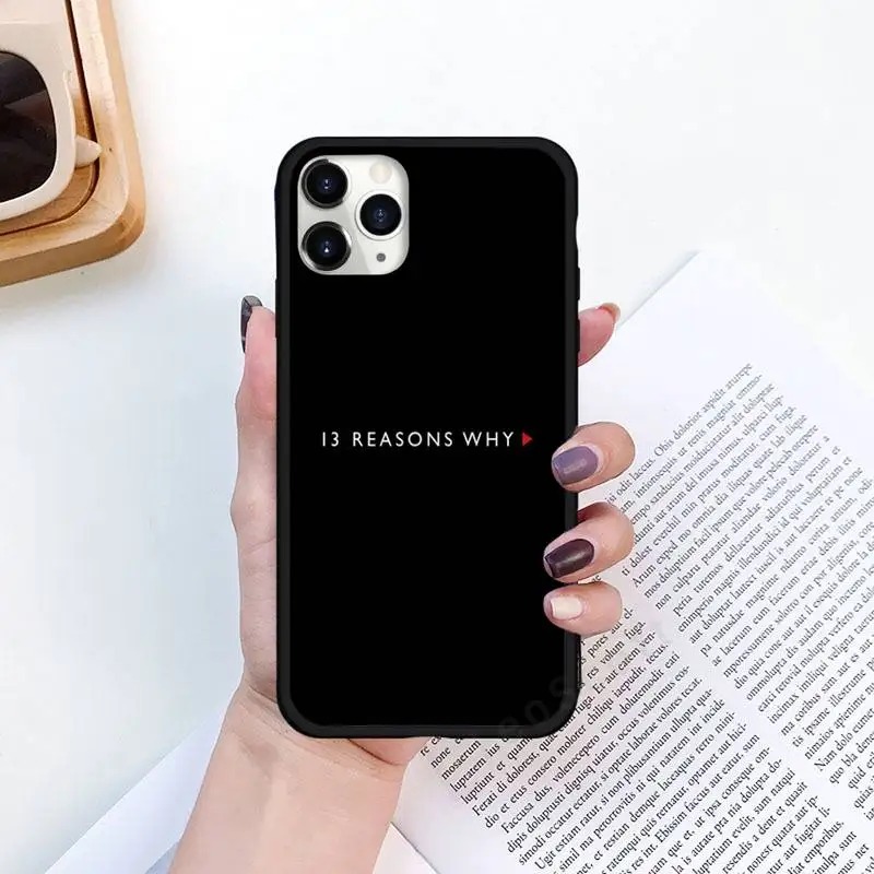 

13 Thirteen Reasons Why Phone Cases for iPhone 11 12 pro XS MAX 8 7 6 6S Plus X 5S SE 2020 XR Luxury brand shell funda coque