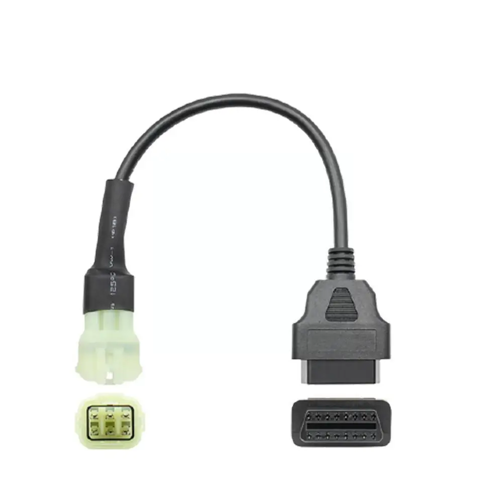 

for ktm OBD2 Connector Motorcycle Motobike for YAMAHA For HONDA Moto for Harley For Ducati OBD 2 Extension Cable For Kawasa X7P0