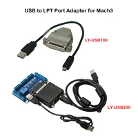 uc100 ly usb100 usb to parallel adapter cnc router controller for mach3 ly usb200 usb to lpt port adapter cnc router controller