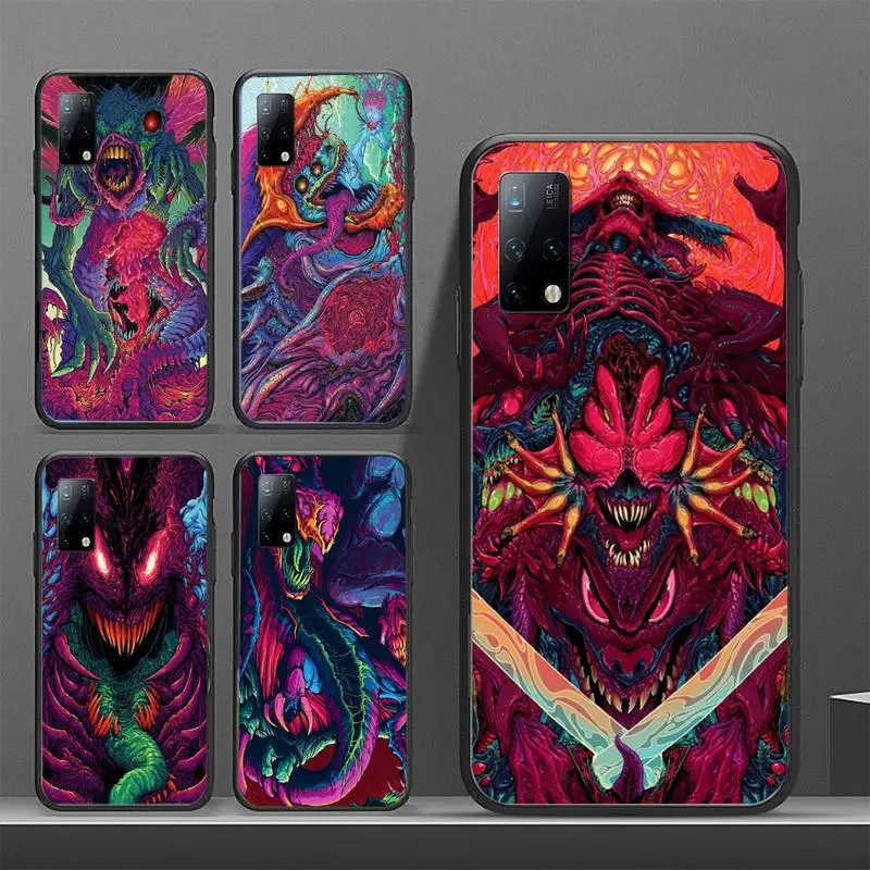 

Hyper Beast Cs go Soft Rubber Phone Case for Huawei p30 p40 p20 lite pro mate 9 10 20 30 40 20X coque Fundas