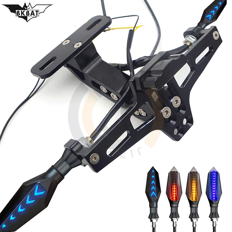 Мотоцикл задний номерной знак держатель и указатель поворота светильник для HONDA