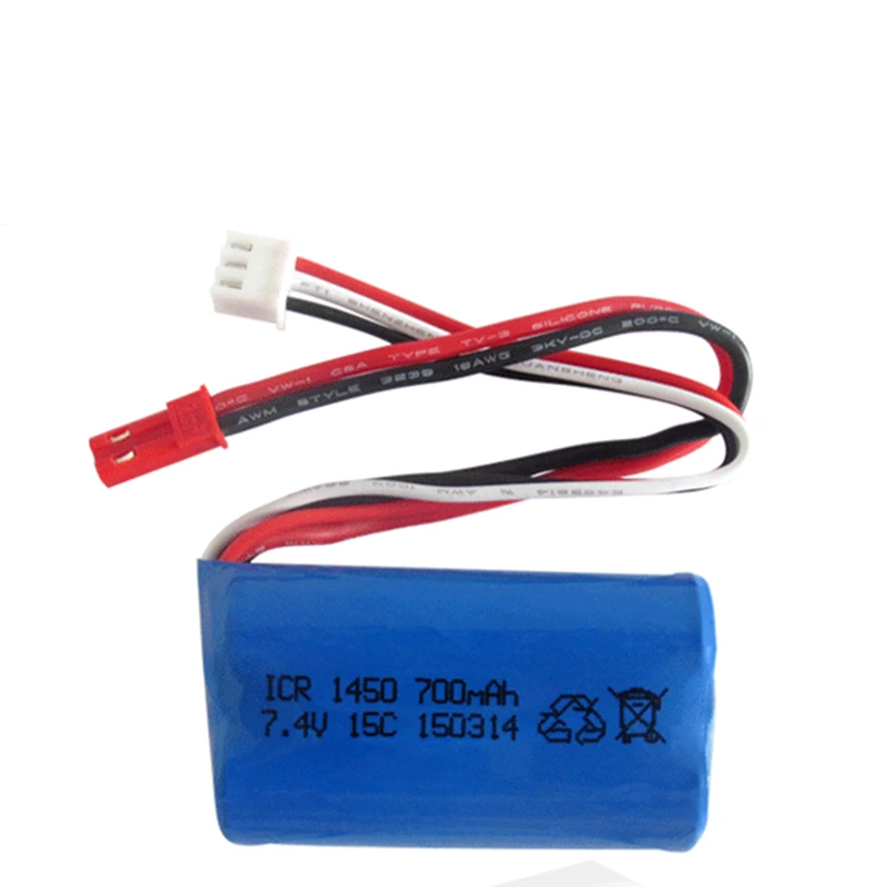 Lipo аккумулятор для FT007 7 4 В 700 мА/ч пульт дистанционного управления лодки