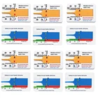 1-8 шт. измерительный инструмент, товары для измерения глубины 0-20 мм, индикатор для металлообработки, для автомобилей, автомобильных шин, измеритель глубины, страница, для мотоцикла