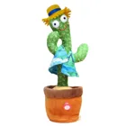 Игрушка плюшевая кактус, Электронная танцевальная игрушка с песней, милый танцевальный кактус, игрушка для раннего развития детей
