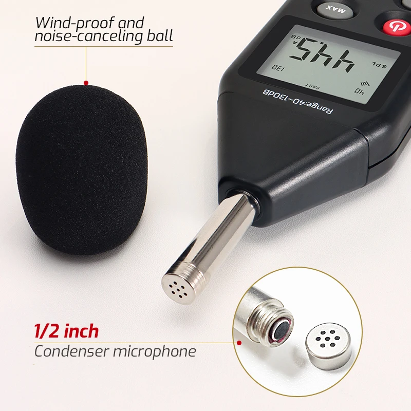 Цифровой измеритель уровня шума TASI TA8152B USB ЖК дисплей 40 130 дБ тестер измерение