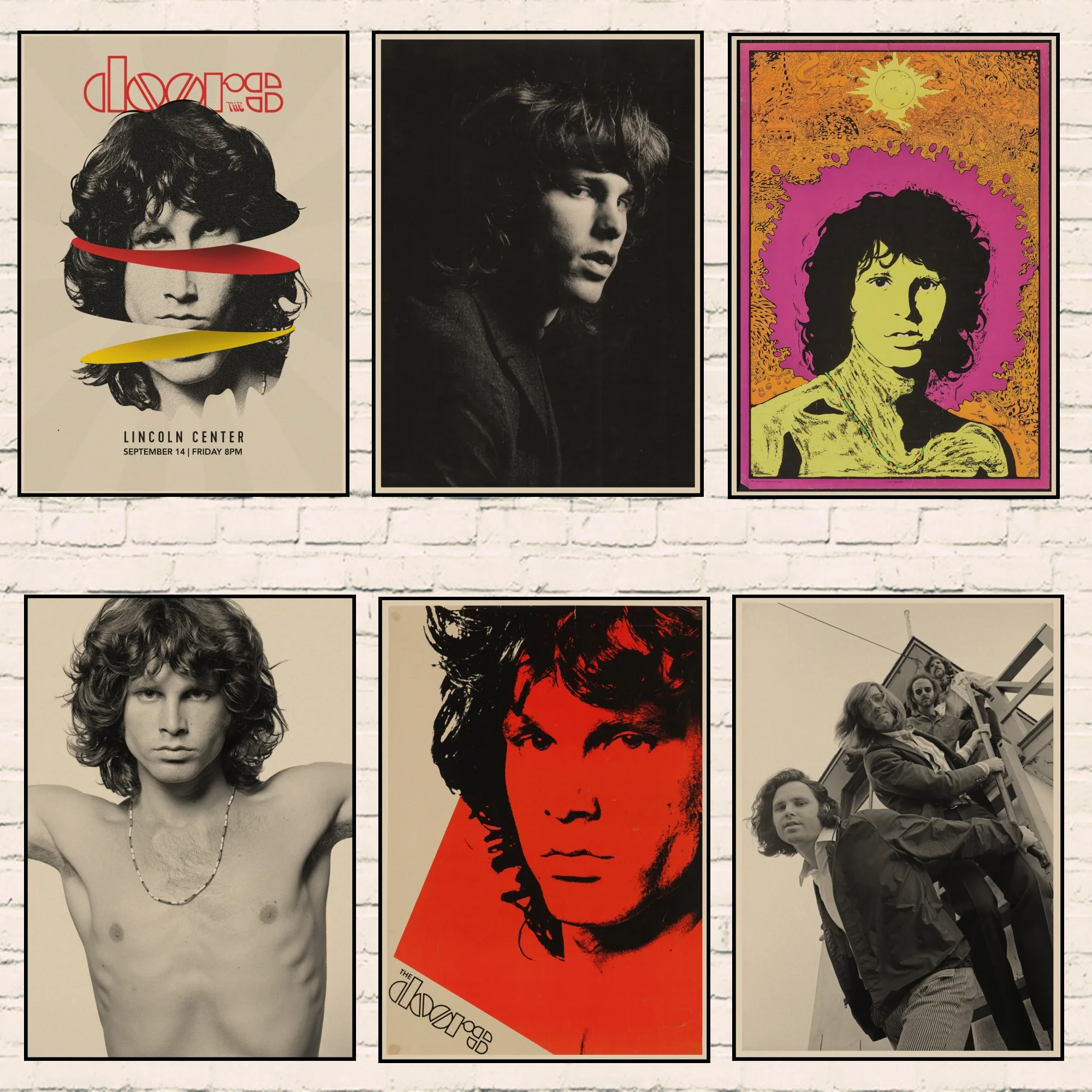 ВИНТАЖНЫЙ ПЛАКАТ домашний декор двери Jim Morrison крафт-рок плакат, плакат в стиле ретро рок-группа Музыка Звезды Плакаты на стену, изображения 1002