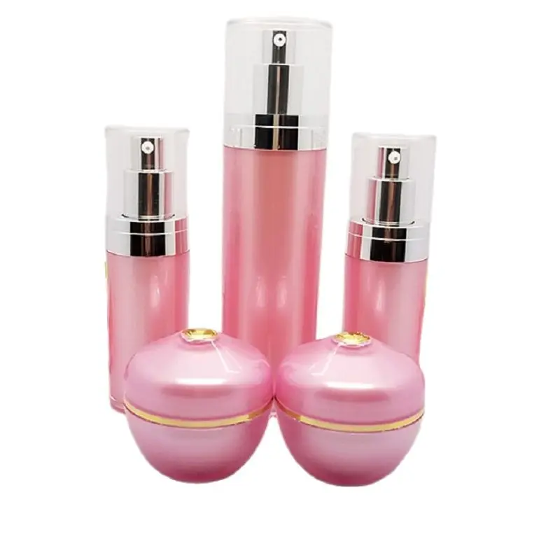 Косметические контейнеры высокого класса 30 г 50 мл 120 розовая акриловая бутылка