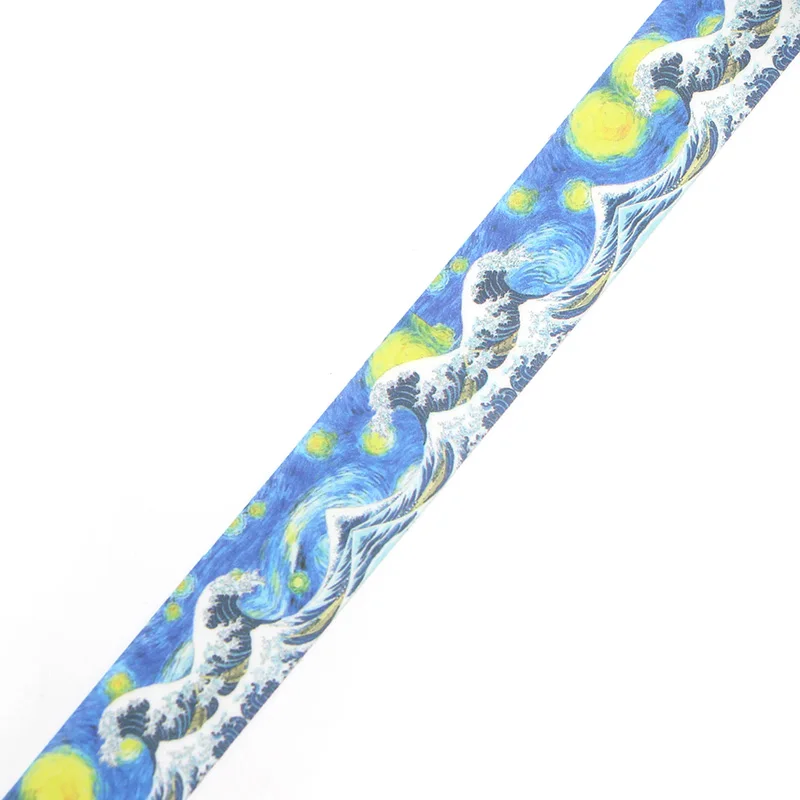 

CA166 Van Gogh Starry Sky Washi Tape Vintage Adhesive Tape DIY Decoration Sticker Scrapbooking Masking Tape Stationery Sticker