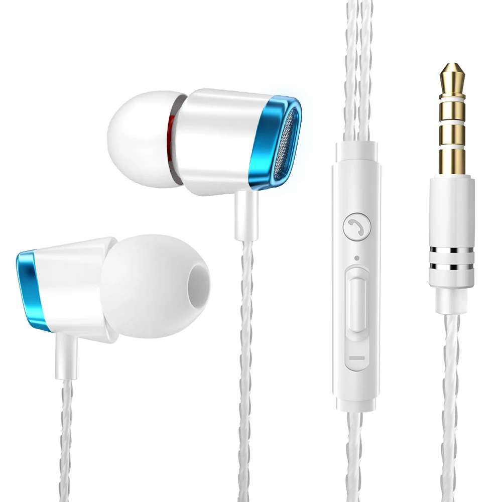 100 шт. Универсальные наушники вкладыши с драйвером тяжелые басы для Xiaomi/Huawei OPPO