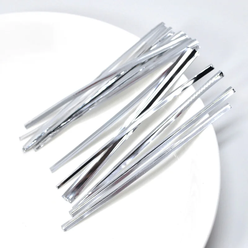 Металлические закрученные Галстуки для виолончели 3x100 шт. 10 см| |