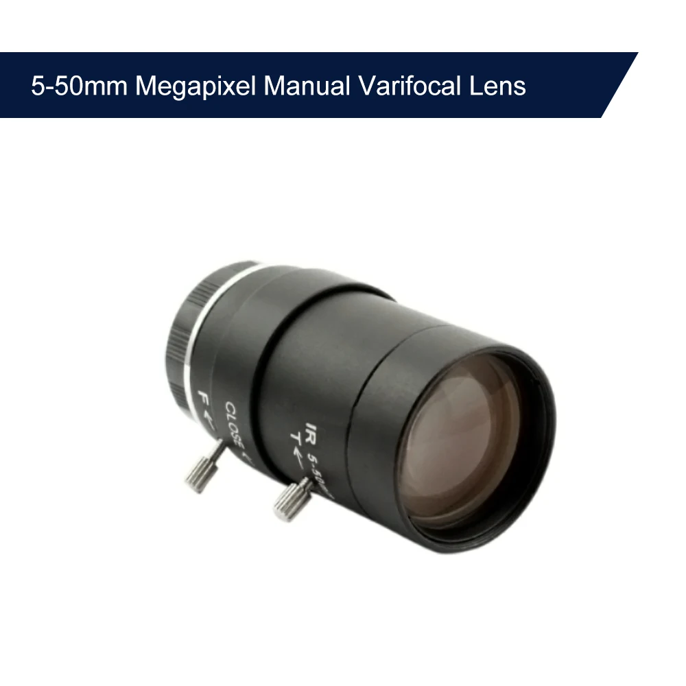 5 50 мм Megapixel ручной варифокальный объектив Ручной зум CMOS/ CCD 1/3 &quotCCTV IR CS крепление