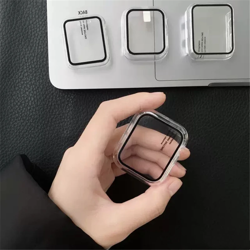 Чехол для часов Apple Watch series 7 6 5 4 3 2 1 42 мм 38 м 40 44 ТПУ защитный чехол iWatch | Наручные