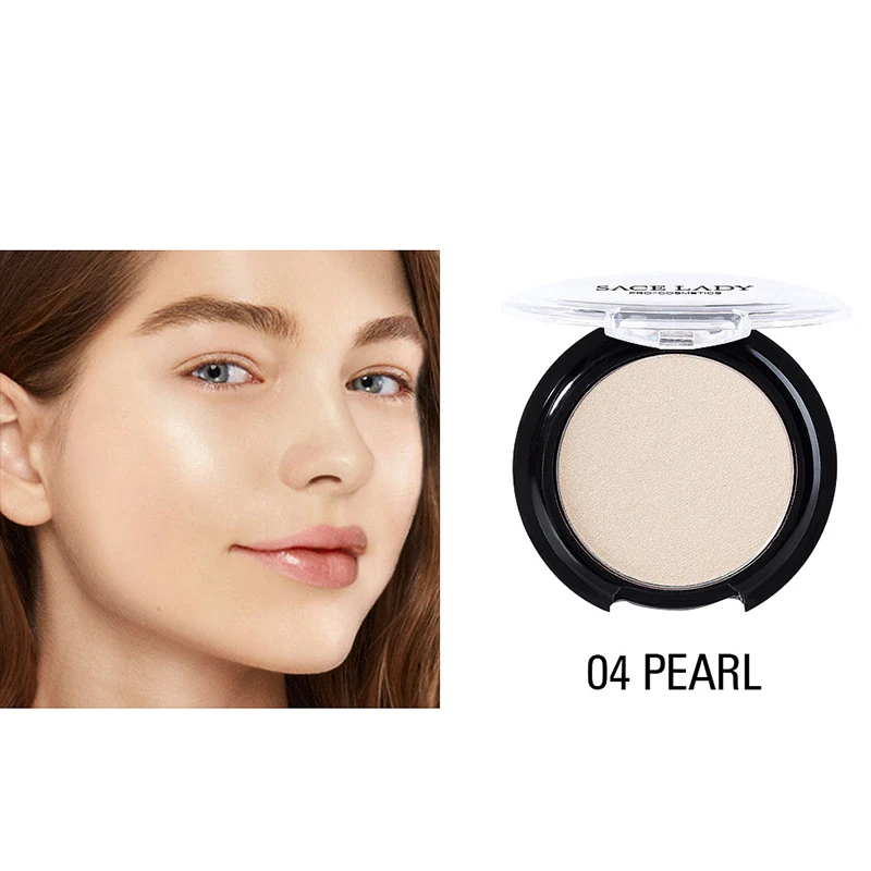 Высококачественные блестящие Румяна 1 шт. ровный макияж контур для лица розовые