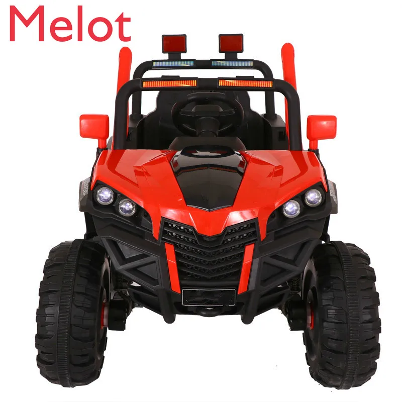 Beste Vierwielaandrijving Swing Zitten 1-8 Jaar Oude Mannen En Vrouwen Baby Kind Afstandsbediening Off-road Voertuig Elektrische Auto Rijden Op Auto
