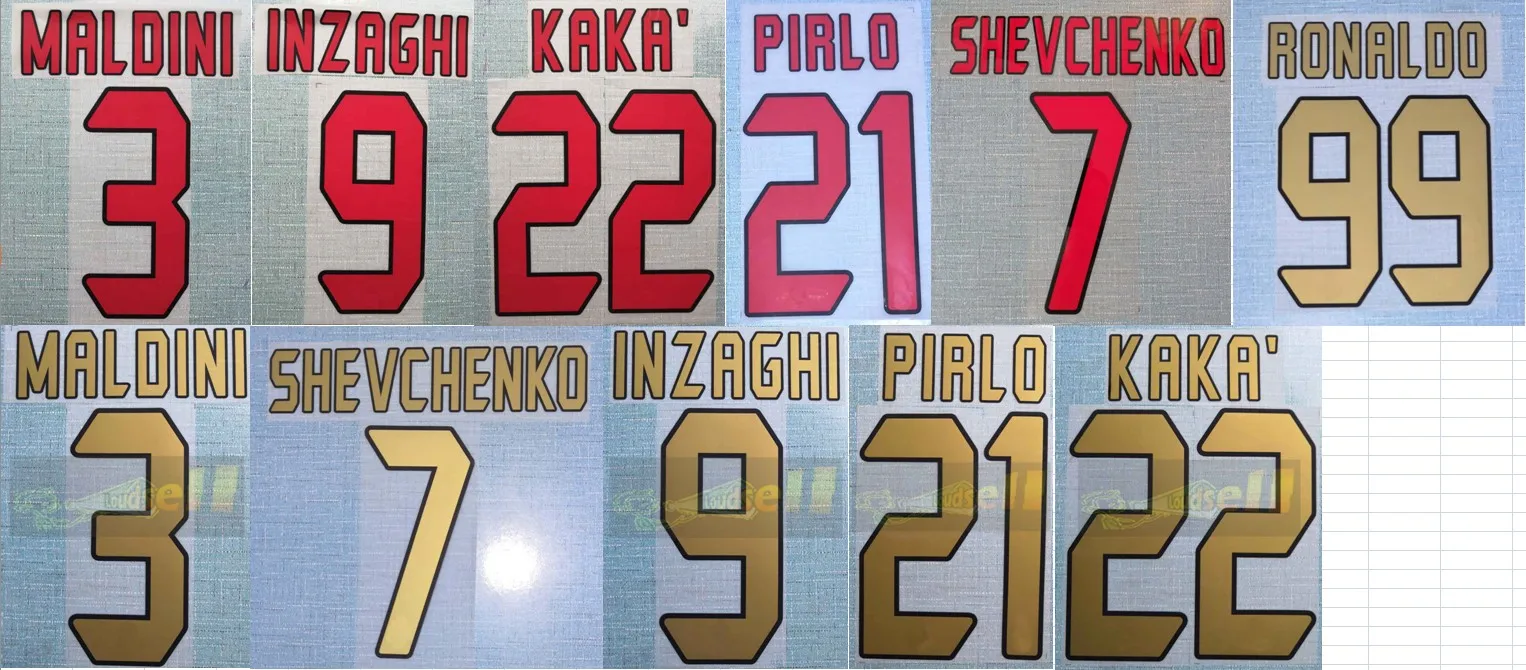 2005-2007 Мальдини инзаги Пирло Кака Шевченко нашивка значок |
