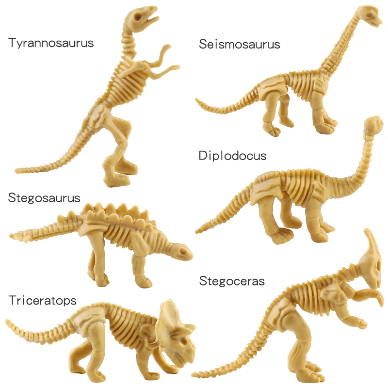 

Ready to Ship Mini dinosaur toys set stegoceras fossil excavation kit for kids dig it out DIY Educational Science