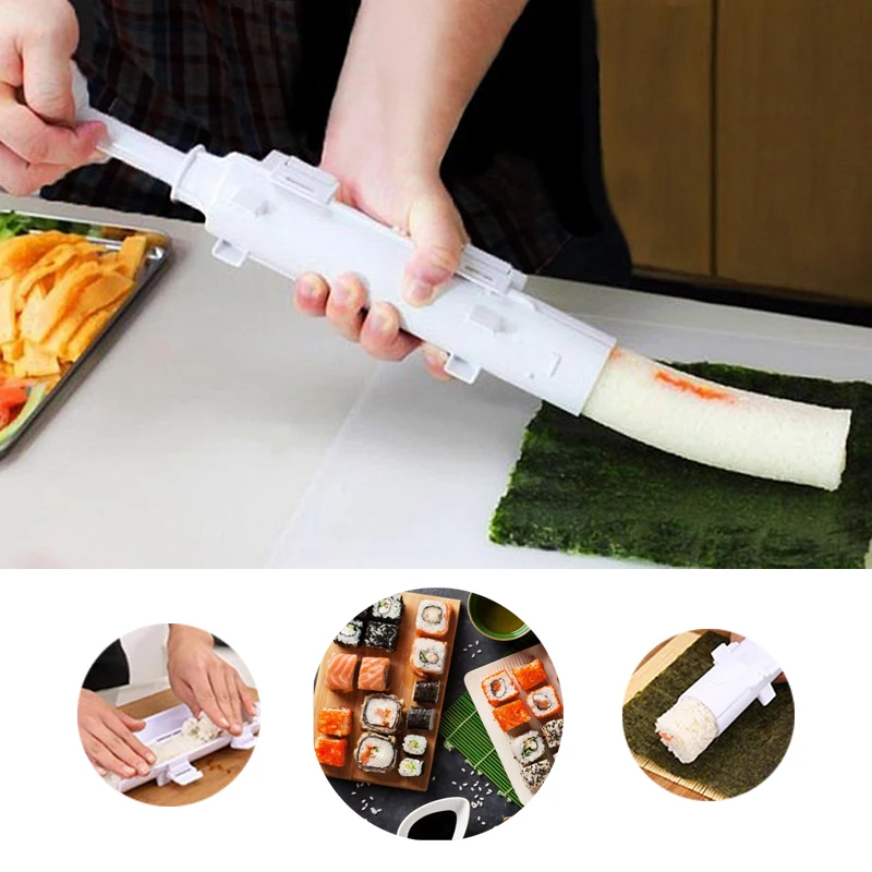 Быстрый Diy набор для приготовления суши машина форма риса ролик Набор Овощной