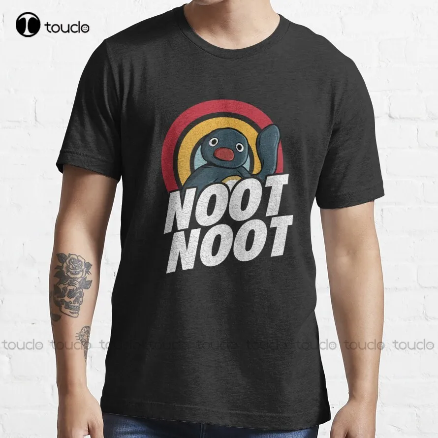 

Noot Noot Funny Penguin Vintage Rainbow Distressed T-Shirt Hiking Shirts Women Custom Aldult Teen Unisex Xs-5Xl Fashion Funny