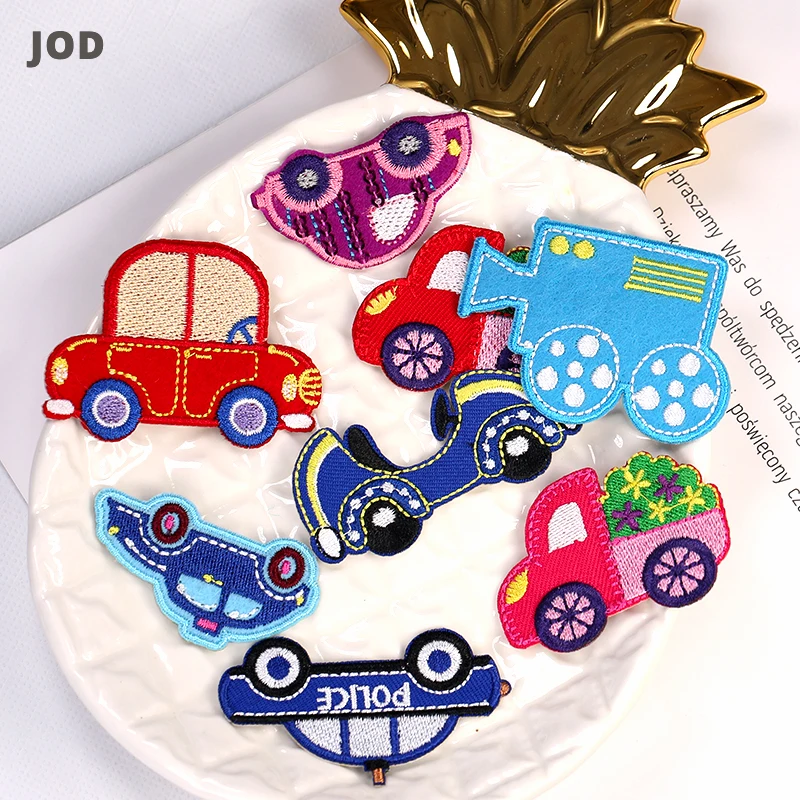 Детские нашивки для автомобиля одежда мальчиков милые значки с рисунками из
