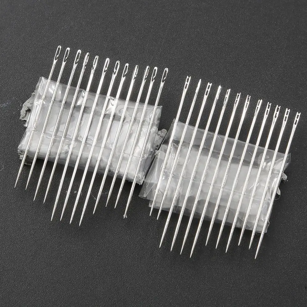 12 шт. высококачественные многоразмерные иглы с боковым открыванием заглушающие