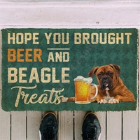 hope you brought beer and boxer treats doormat 3d all ove printed non slip door floor mats decor porch doormat 02