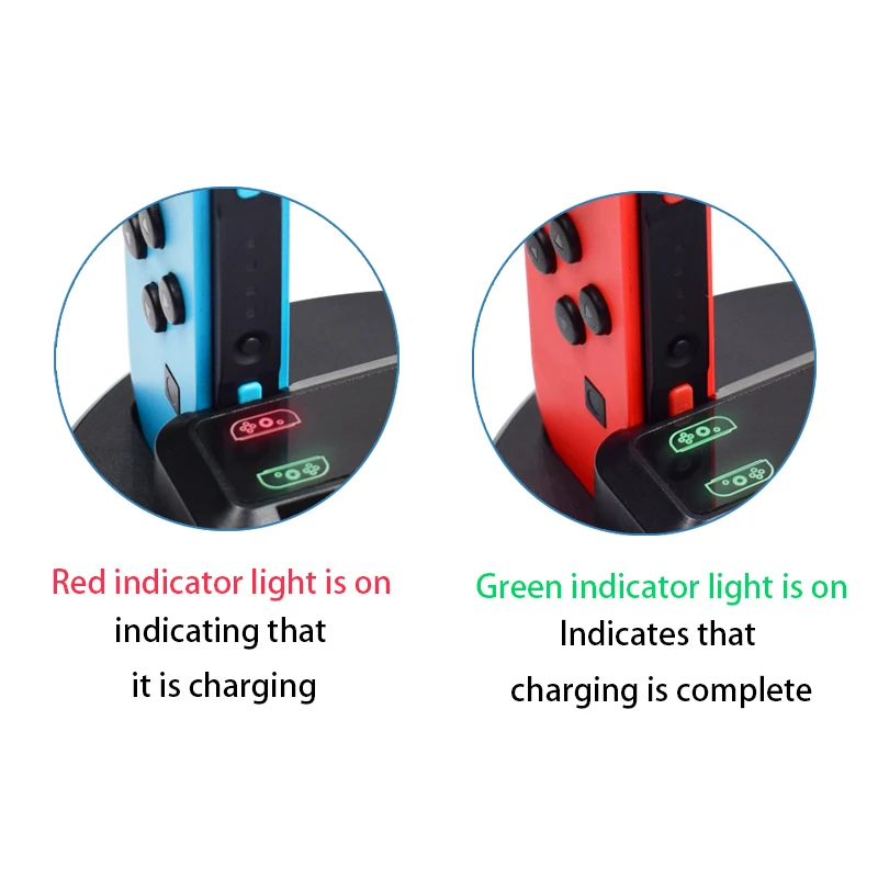 5 в 1 Nintendo Switch Pro контроллер Joy Con зарядное устройство геймпад док станция для NS 2 USB
