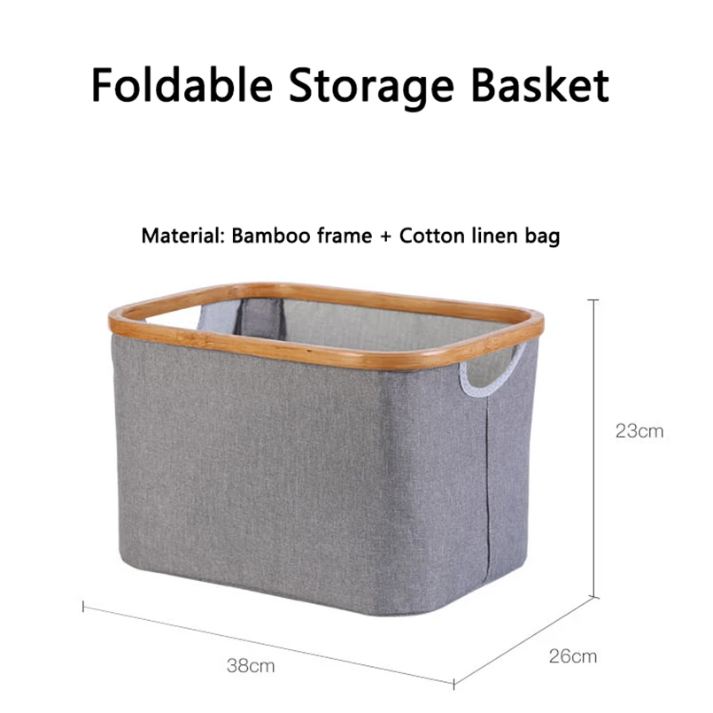 Новая Скандинавская настольная корзина для хранения мелочей ящик игрушек и