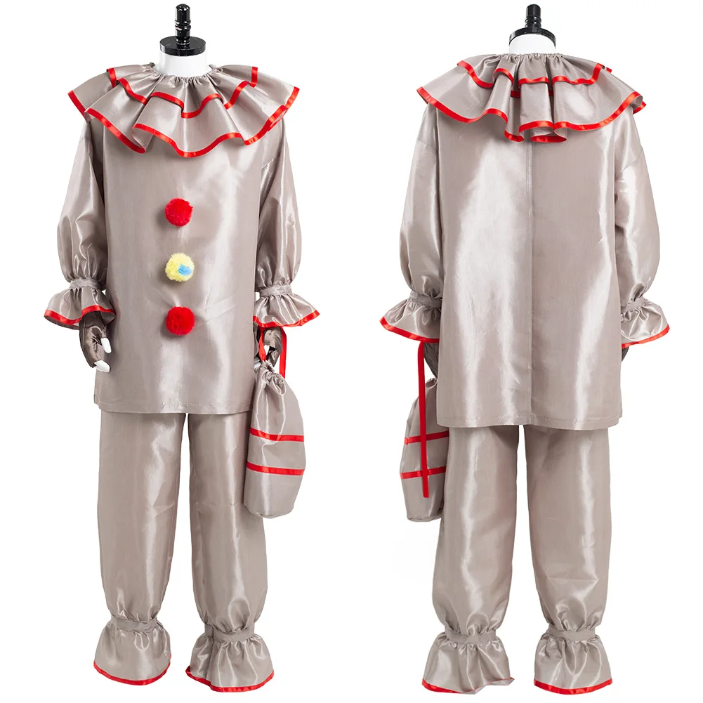 

American Horror Story Twisty The Clown Cosplay Costume Outfits Halloween Carnival Suit