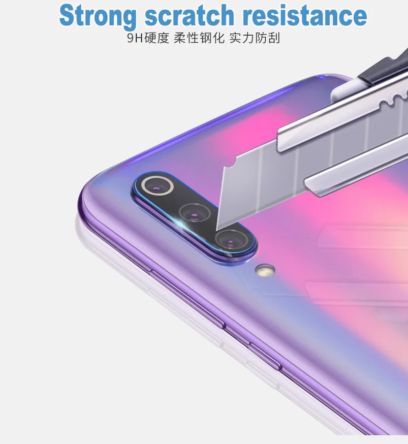 Закаленное стекло для камеры Xiaomi Mi 9 Mi9 MI9 SE redmi note 7 pro защитная пленка 2.5D с