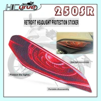for cfmoto 250sr 250 sr motorcycle 3d front fairing headlight guard sticker head light protection
