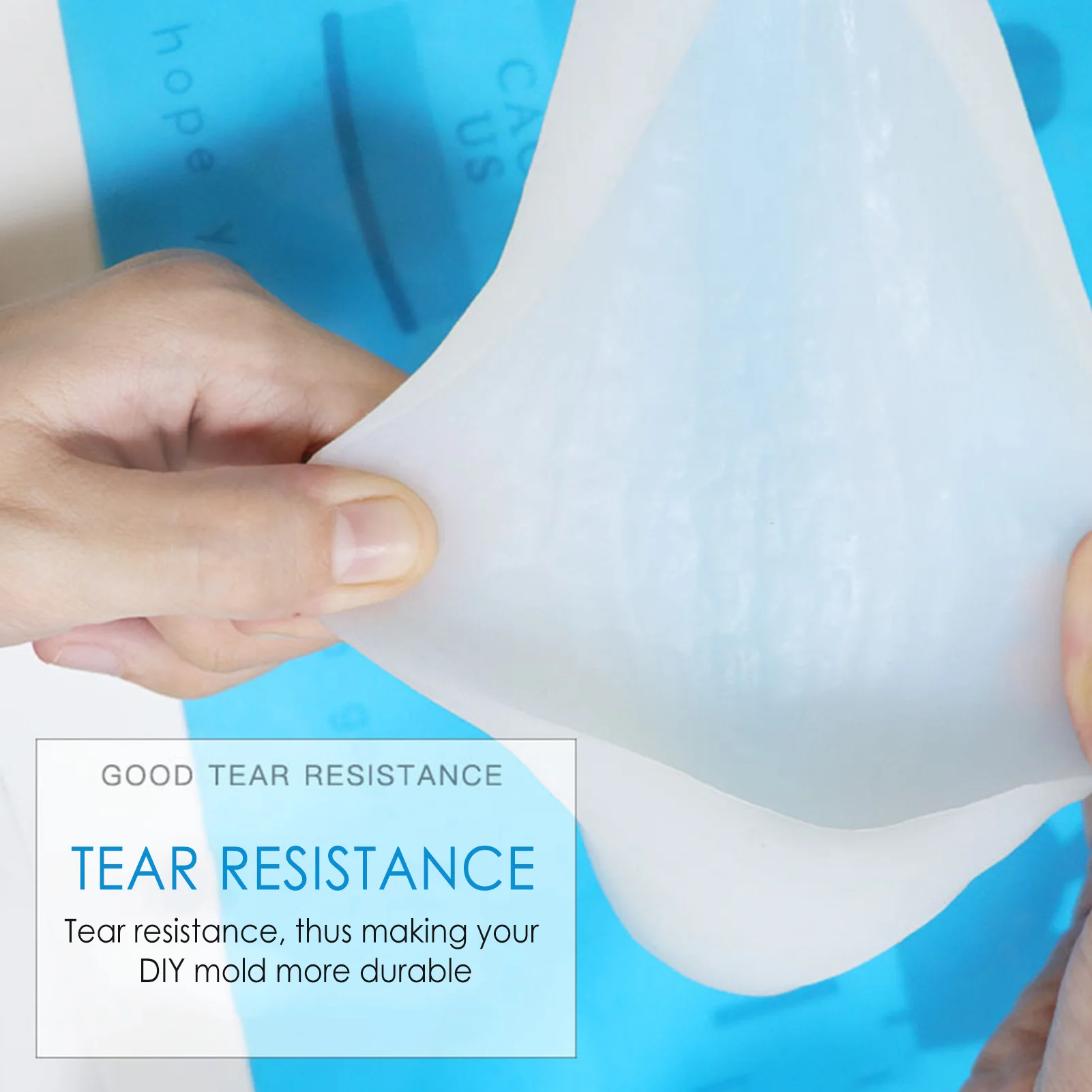 Molde de Silicona Para hacer moldes AB 1:1, 200500g, de goma l&iacute;quida, Para curado r&aacute;pido-5