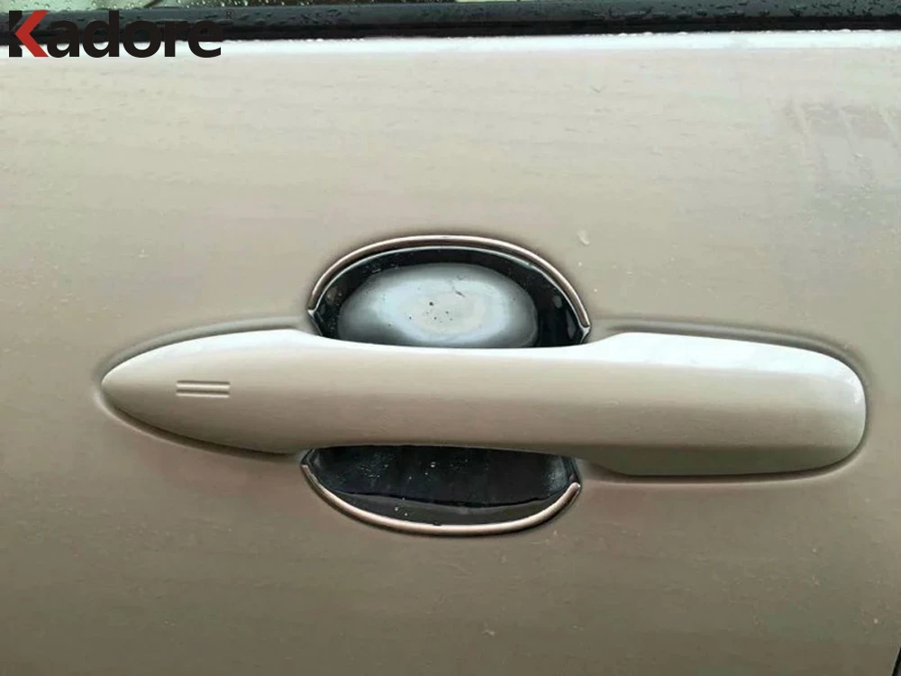Для Toyota Prius 2016 2017 2018 ABS Хромированная дверная ручка крышка чаши протектор дверной