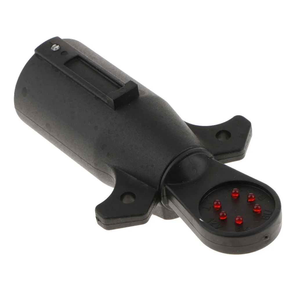 

Конец лезвия контактный 7-ходовой круглый RV стиль трейлер свет разъем Замена