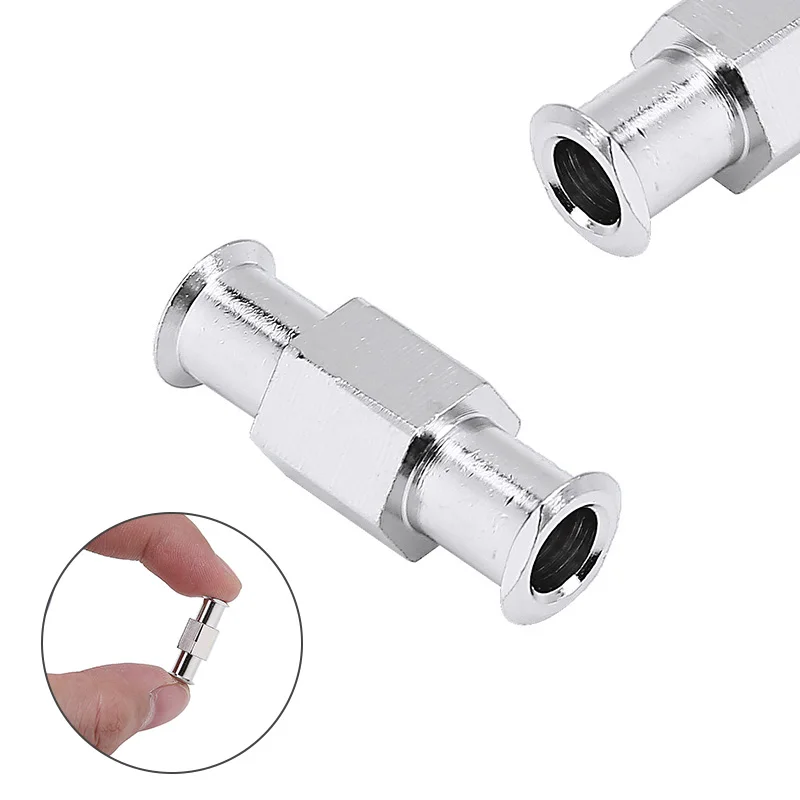 1 шт. Женский к женскому соединитель Luer замок Адаптер никелированный латунный L 9Z